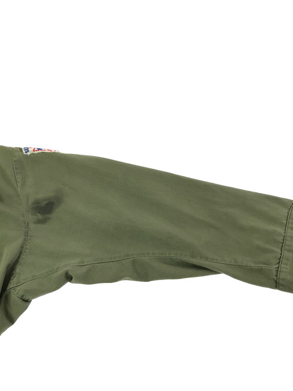 【中古品】【メンズ】 US ARMY アメリカ軍 70's JUNGLE FATIGUE JACKET 8405-935-4707 70年製 ジャングル ファティーグ ジャケット ミリタリージャケット 146-260814-rt-35-tagh サイズ：M カラー：カーキ 万代Net店