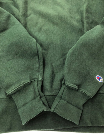 【中古品】【メンズ】 CHAMPION チャンピオン REVERSE WEAVE CREW NECK SWEATSHIRT S149 リバース ウィーブ クルーネック スウェットシャツ トレーナー トップス 148-260815-rt-02-tagh サイズ：L カラー：グリーン 万代Net店