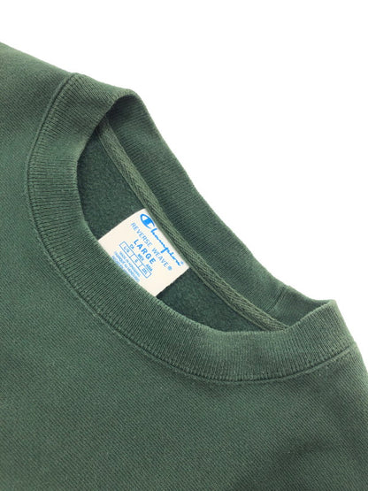 【中古品】【メンズ】 CHAMPION チャンピオン REVERSE WEAVE CREW NECK SWEATSHIRT S149 リバース ウィーブ クルーネック スウェットシャツ トレーナー トップス 148-260815-rt-02-tagh サイズ：L カラー：グリーン 万代Net店