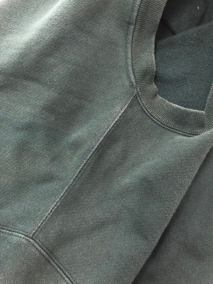 【中古品】【メンズ】 CHAMPION チャンピオン REVERSE WEAVE CREW NECK SWEATSHIRT S149 リバース ウィーブ クルーネック スウェットシャツ トレーナー トップス 148-260815-rt-02-tagh サイズ：L カラー：グリーン 万代Net店