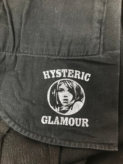 【中古品】【メンズ】 HYSTERIC GLAMOUR ヒステリックグラマー STUDDED DISTRESSED AND REPAIRED STRAIGHT-LEG DENIM JEANS BLACK 0243AP16 151-260814-rt-36-tagh サイズ：W31 L32 カラー：ブラック 万代Net店