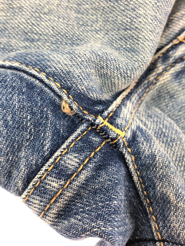 【中古品】【メンズ】 HYSTERIC GLAMOUR ヒステリックグラマー TP DISTRESSED STRAIGHT DENIM JEANS 02213AP06 ストレート デニム パンツ ジーンズ 151-260816-rt-27-tagh サイズ：W28 カラー：インディゴ 万代Net店