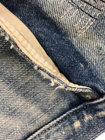 【中古品】【メンズ】 HYSTERIC GLAMOUR ヒステリックグラマー TP DISTRESSED STRAIGHT DENIM JEANS 02213AP06 ストレート デニム パンツ ジーンズ 151-260816-rt-27-tagh サイズ：W28 カラー：インディゴ 万代Net店