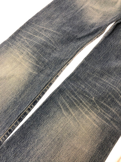 【中古品】【メンズ】 HYSTERIC GLAMOUR ヒステリックグラマー TP DISTRESSED STRAIGHT DENIM JEANS 02213AP06 ストレート デニム パンツ ジーンズ 151-260816-rt-27-tagh サイズ：W28 カラー：インディゴ 万代Net店