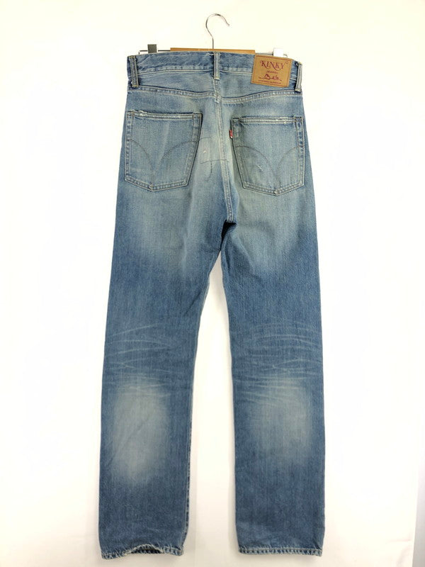 【中古品】【メンズ】 HYSTERIC GLAMOUR ヒステリックグラマー TP DISTRESSED STRAIGHT DENIM JEANS 02213AP06 ストレート デニム パンツ ジーンズ 151-260816-rt-27-tagh サイズ：W28 カラー：インディゴ 万代Net店