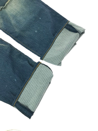 【中古美品】【メンズ】 HYSTERIC GLAMOUR ヒステリックグラマー GOD PATCH PANTS 02182AP21 ゴッド パッチ パンツ ボトムス 151-260814-rt-38-tagh サイズ：S カラー：ブルー 万代Net店