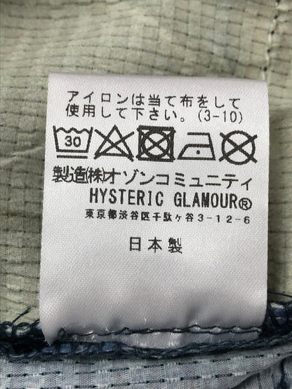 【中古美品】【メンズ】 HYSTERIC GLAMOUR ヒステリックグラマー GOD PATCH PANTS 02182AP21 ゴッド パッチ パンツ ボトムス 151-260814-rt-38-tagh サイズ：S カラー：ブルー 万代Net店