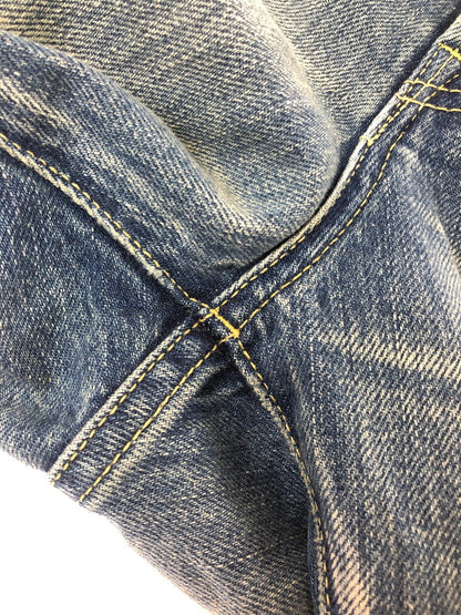 【中古品】【メンズ】 HYSTERIC GLAMOUR ヒステリックグラマー TVR 50'S XX DISTRESSED STRAIGHT JEANS 02233AP10 ストレート デニム パンツ 151-260816-rt-25-tagh サイズ：W28 カラー：インディゴ 万代Net店