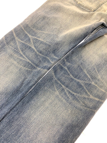 【中古品】【メンズ】 HYSTERIC GLAMOUR ヒステリックグラマー TVR 50'S XX DISTRESSED STRAIGHT JEANS 02233AP10 ストレート デニム パンツ 151-260816-rt-25-tagh サイズ：W28 カラー：インディゴ 万代Net店