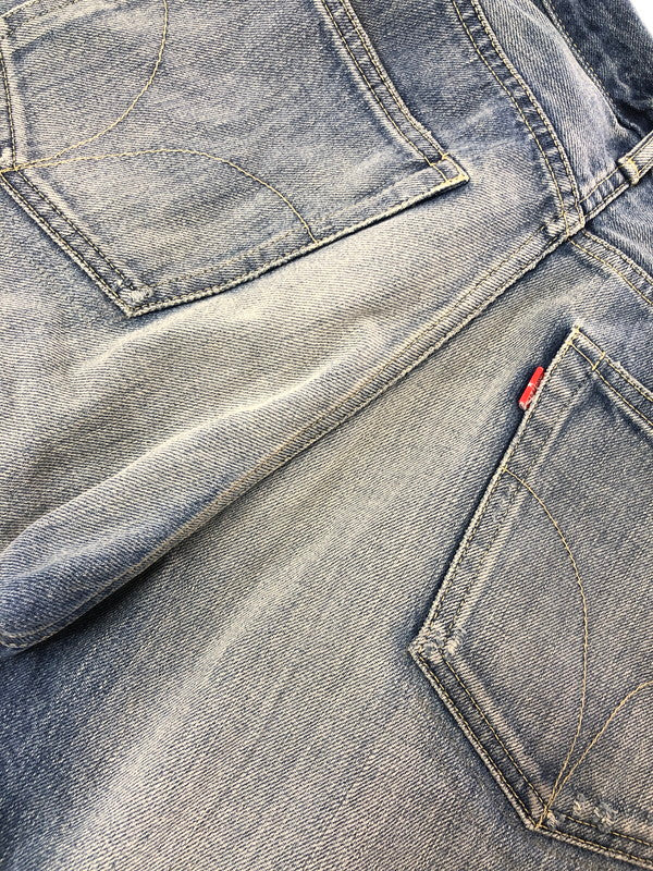 【中古品】【メンズ】 HYSTERIC GLAMOUR ヒステリックグラマー TVR 50'S XX DISTRESSED STRAIGHT JEANS 02233AP10 ストレート デニム パンツ 151-260816-rt-25-tagh サイズ：W28 カラー：インディゴ 万代Net店