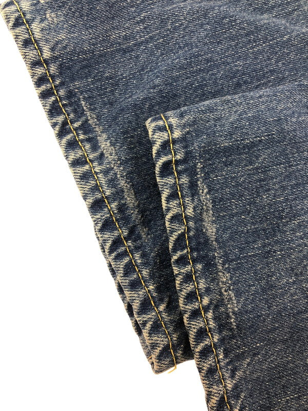 【中古品】【メンズ】 HYSTERIC GLAMOUR ヒステリックグラマー TVR 50'S XX DISTRESSED STRAIGHT JEANS 02233AP10 ストレート デニム パンツ 151-260816-rt-25-tagh サイズ：W28 カラー：インディゴ 万代Net店
