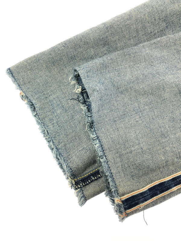 【中古品】【メンズ】 HYSTERIC GLAMOUR ヒステリックグラマー RR DISTRESSED SLIM STRAIGHT JEANS 02182AP11 ストレート デニム パンツ ジーンズ 151-260816-rt-26-tagh サイズ：W30 カラー：インディゴ 万代Net店