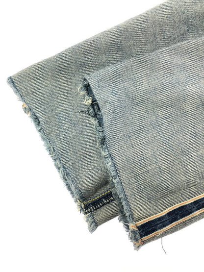 【中古品】【メンズ】 HYSTERIC GLAMOUR ヒステリックグラマー RR DISTRESSED SLIM STRAIGHT JEANS 02182AP11 ストレート デニム パンツ ジーンズ 151-260816-rt-26-tagh サイズ：W30 カラー：インディゴ 万代Net店