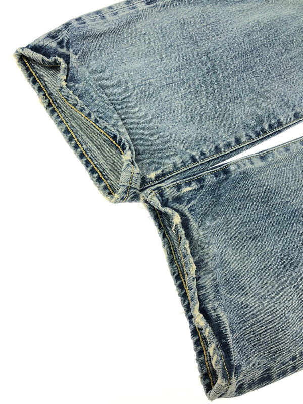 【中古品】【メンズ】 HYSTERIC GLAMOUR ヒステリックグラマー SOR DISTRESSED STRAIGHT DENIM JEANS 02172AP09 ストレート デニム パンツ 151-260816-rt-24-tagh サイズ：W29 L32 カラー：インディゴ 万代Net店