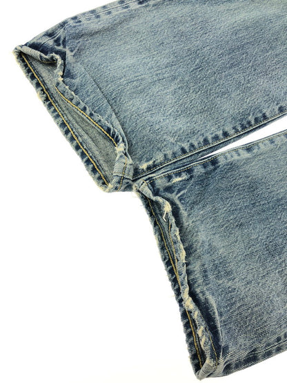 【中古品】【メンズ】 HYSTERIC GLAMOUR ヒステリックグラマー SOR DISTRESSED STRAIGHT DENIM JEANS 02172AP09 ストレート デニム パンツ 151-260816-rt-24-tagh サイズ：W29 L32 カラー：インディゴ 万代Net店