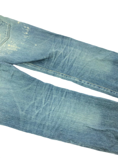 【中古品】【メンズ】 HYSTERIC GLAMOUR ヒステリックグラマー 60's REMAKE PROCESSED SLIM STRAIGHT DENIM 0263AP14 151-260814-rt-40-tagh サイズ：W30 L32 カラー：インディゴ 万代Net店