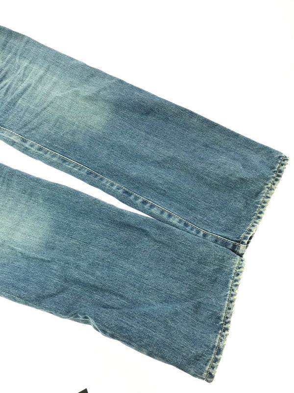 【中古品】【メンズ】 HYSTERIC GLAMOUR ヒステリックグラマー 60's REMAKE PROCESSED SLIM STRAIGHT DENIM 0263AP14 151-260814-rt-40-tagh サイズ：W30 L32 カラー：インディゴ 万代Net店