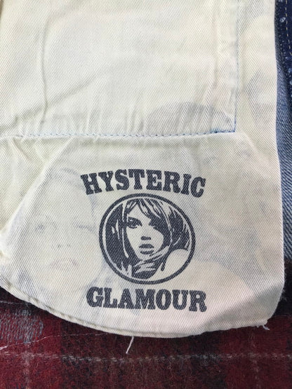 【中古品】【メンズ】 HYSTERIC GLAMOUR ヒステリックグラマー 60's REMAKE PROCESSED SLIM STRAIGHT DENIM 0263AP14 151-260814-rt-40-tagh サイズ：W30 L32 カラー：インディゴ 万代Net店