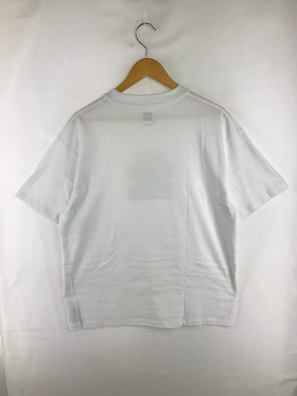 【中古品】【レディース】 THE BLACK EYE PATCH ブラック アイ パッチ × MOUSSY マウジー LOGO LINE STONE T-SHIRT 010ISF01-8741 Tシャツ トップス 168-260814-rt-32-tagh サイズ：フリー カラー：ホワイト 万代Net店