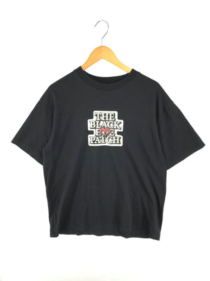 【中古品】【レディース】 THE BLACK EYE PATCH ブラック アイ パッチ × MOUSSY マウジー LOGO LINE STONE T-SHIRT 010ISF01-8741 Tシャツ トップス 168-260814-rt-31-tagh サイズ：フリー カラー：ブラック 万代Net店