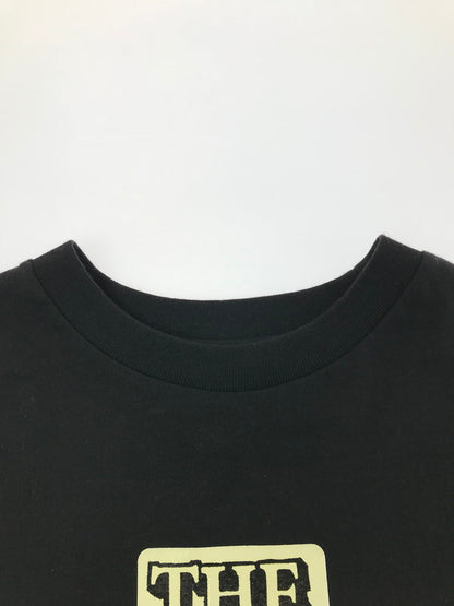 【中古品】【レディース】 THE BLACK EYE PATCH ブラック アイ パッチ × MOUSSY マウジー LOGO LINE STONE T-SHIRT 010ISF01-8741 Tシャツ トップス 168-260814-rt-31-tagh サイズ：フリー カラー：ブラック 万代Net店