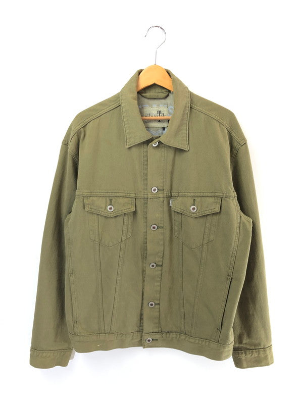 【中古品】【メンズ】 LEVI'S リーバイス SILVER TAB シルバー タブ TRUCKER JACKET KHAKI A3179-0001 トラッカー ジャケット ライトアウター 146-260815-rt-07-tagh サイズ：M カラー：カーキ 万代Net店