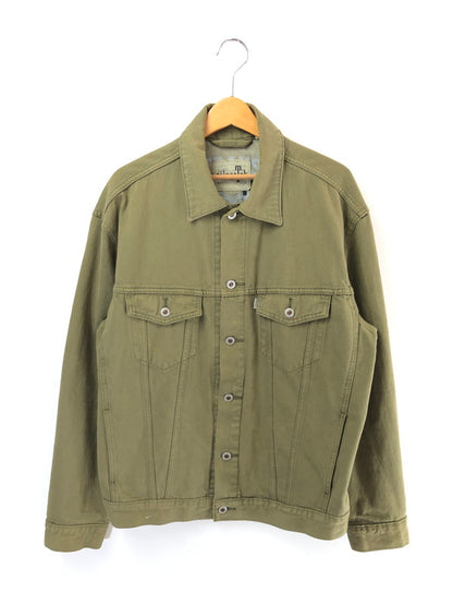 【中古品】【メンズ】 LEVI'S リーバイス SILVER TAB シルバー タブ TRUCKER JACKET KHAKI A3179-0001 トラッカー ジャケット ライトアウター 146-260815-rt-07-tagh サイズ：M カラー：カーキ 万代Net店