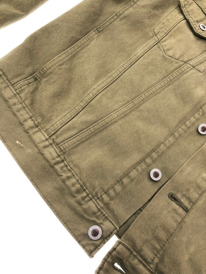 【中古品】【メンズ】 LEVI'S リーバイス SILVER TAB シルバー タブ TRUCKER JACKET KHAKI A3179-0001 トラッカー ジャケット ライトアウター 146-260815-rt-07-tagh サイズ：M カラー：カーキ 万代Net店