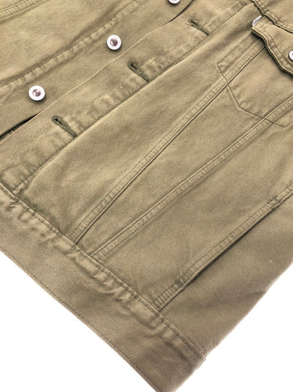 【中古品】【メンズ】 LEVI'S リーバイス SILVER TAB シルバー タブ TRUCKER JACKET KHAKI A3179-0001 トラッカー ジャケット ライトアウター 146-260815-rt-07-tagh サイズ：M カラー：カーキ 万代Net店