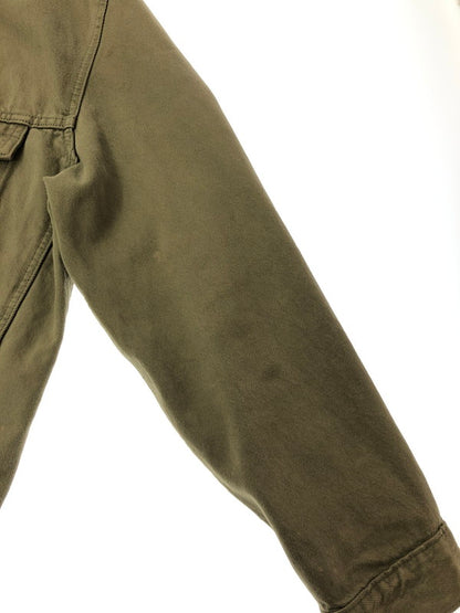 【中古品】【メンズ】 LEVI'S リーバイス SILVER TAB シルバー タブ TRUCKER JACKET KHAKI A3179-0001 トラッカー ジャケット ライトアウター 146-260815-rt-07-tagh サイズ：M カラー：カーキ 万代Net店