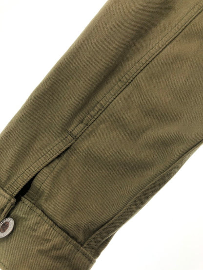 【中古品】【メンズ】 LEVI'S リーバイス SILVER TAB シルバー タブ TRUCKER JACKET KHAKI A3179-0001 トラッカー ジャケット ライトアウター 146-260815-rt-07-tagh サイズ：M カラー：カーキ 万代Net店