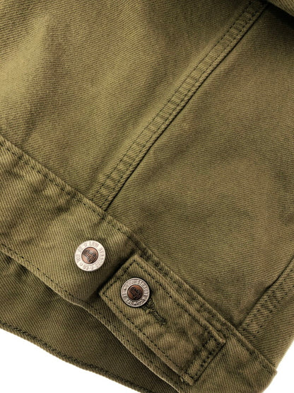 【中古品】【メンズ】 LEVI'S リーバイス SILVER TAB シルバー タブ TRUCKER JACKET KHAKI A3179-0001 トラッカー ジャケット ライトアウター 146-260815-rt-07-tagh サイズ：M カラー：カーキ 万代Net店