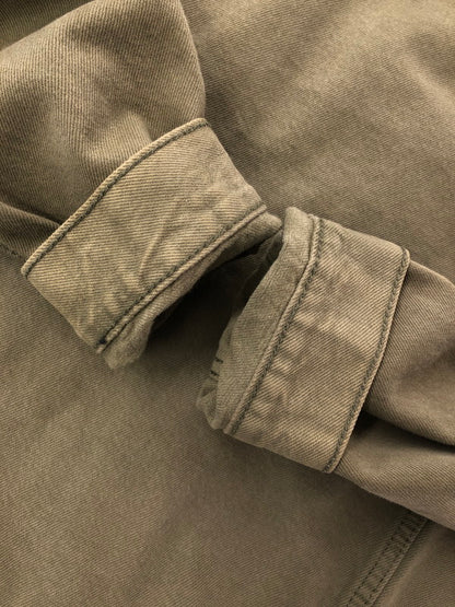 【中古品】【メンズ】 LEVI'S リーバイス SILVER TAB シルバー タブ TRUCKER JACKET KHAKI A3179-0001 トラッカー ジャケット ライトアウター 146-260815-rt-07-tagh サイズ：M カラー：カーキ 万代Net店