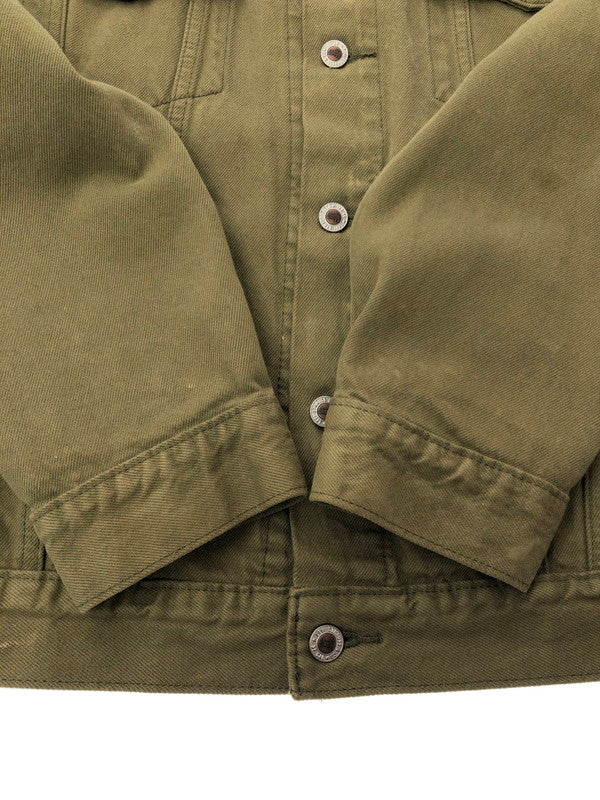 【中古品】【メンズ】 LEVI'S リーバイス SILVER TAB シルバー タブ TRUCKER JACKET KHAKI A3179-0001 トラッカー ジャケット ライトアウター 146-260815-rt-07-tagh サイズ：M カラー：カーキ 万代Net店