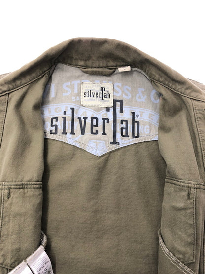 【中古品】【メンズ】 LEVI'S リーバイス SILVER TAB シルバー タブ TRUCKER JACKET KHAKI A3179-0001 トラッカー ジャケット ライトアウター 146-260815-rt-07-tagh サイズ：M カラー：カーキ 万代Net店
