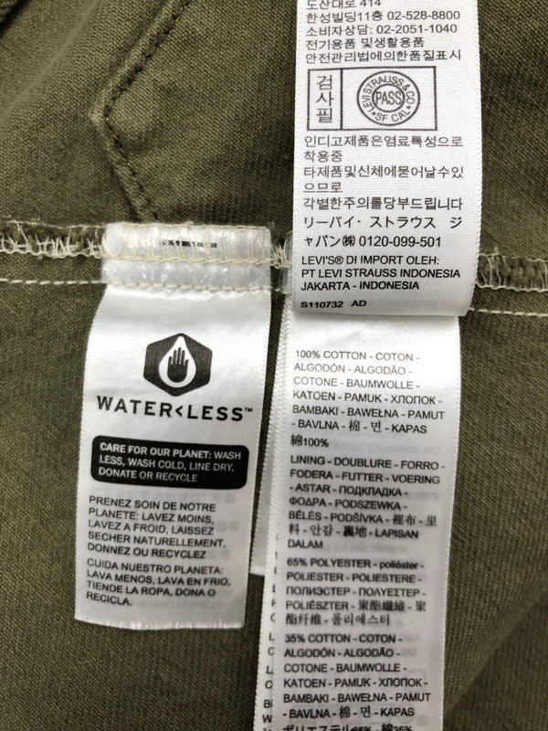 【中古品】【メンズ】 LEVI'S リーバイス SILVER TAB シルバー タブ TRUCKER JACKET KHAKI A3179-0001 トラッカー ジャケット ライトアウター 146-260815-rt-07-tagh サイズ：M カラー：カーキ 万代Net店