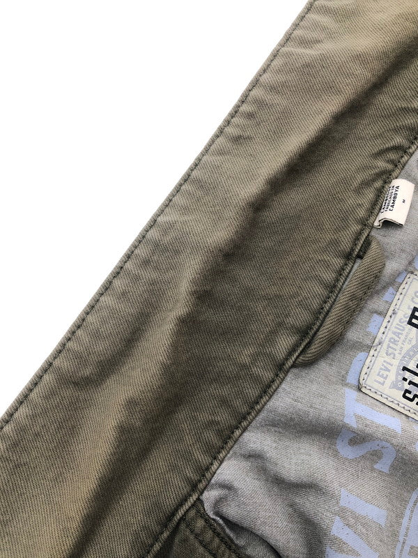 【中古品】【メンズ】 LEVI'S リーバイス SILVER TAB シルバー タブ TRUCKER JACKET KHAKI A3179-0001 トラッカー ジャケット ライトアウター 146-260815-rt-07-tagh サイズ：M カラー：カーキ 万代Net店