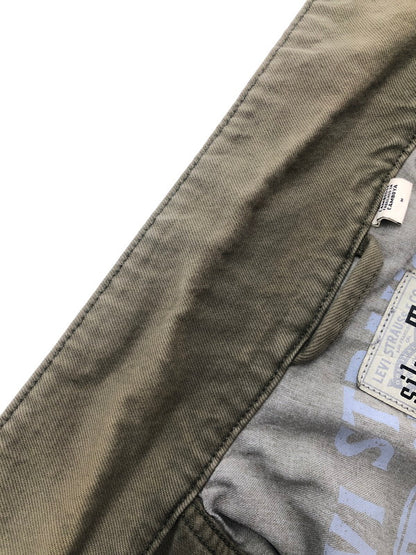 【中古品】【メンズ】 LEVI'S リーバイス SILVER TAB シルバー タブ TRUCKER JACKET KHAKI A3179-0001 トラッカー ジャケット ライトアウター 146-260815-rt-07-tagh サイズ：M カラー：カーキ 万代Net店