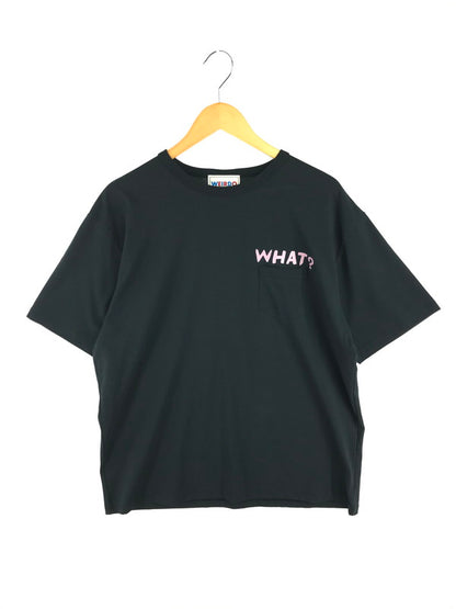 【中古美品】【メンズ】 WEIRDO ウィアード WHAT-ME WEIRDO? POCKET T-SHIRT WRD6128 ポケット付 半袖Tシャツ トップス 142-260814-rt-33-tagh サイズ：L カラー：ブラック 万代Net店
