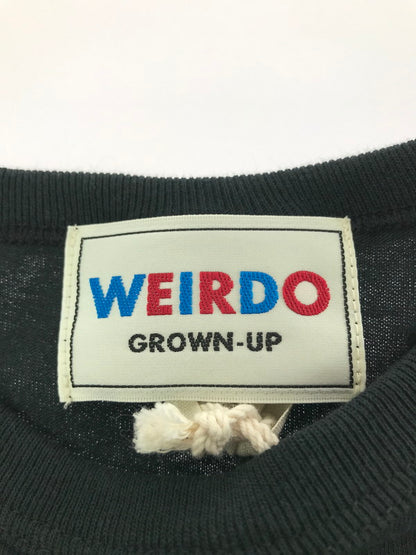 【中古美品】【メンズ】 WEIRDO ウィアード WHAT-ME WEIRDO? POCKET T-SHIRT WRD6128 ポケット付 半袖Tシャツ トップス 142-260814-rt-33-tagh サイズ：L カラー：ブラック 万代Net店