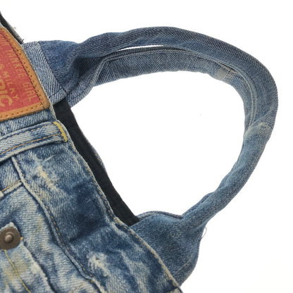 【中古品】【レディース】 HYSTERIC GLAMOUR ヒステリックグラマー DENIM REMAKE PATCHWORK 2WAY HAND BAG デニム リメイク パッチワーク 2ウェイ ハンドバッグ 188-260904-rt-26-tagh カラー：インディゴ 万代Net店