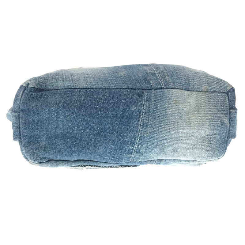【中古品】【レディース】 HYSTERIC GLAMOUR ヒステリックグラマー DENIM REMAKE PATCHWORK 2WAY HAND BAG デニム リメイク パッチワーク 2ウェイ ハンドバッグ 188-260904-rt-26-tagh カラー：インディゴ 万代Net店