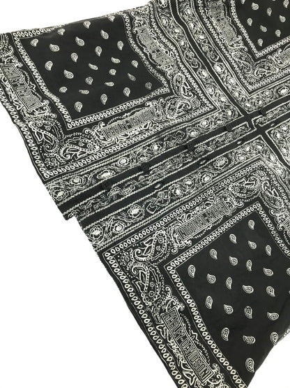 【中古品】【メンズ】 HARLEY DAVIDSON ハーレーダビッドソン BANDANA SHIRT BLACK WHITE 96861-23VM バンダナ シャツ 半袖シャツ トップス 145-260819-rt-14-tag サイズ：M カラー：ブラック 万代Net店