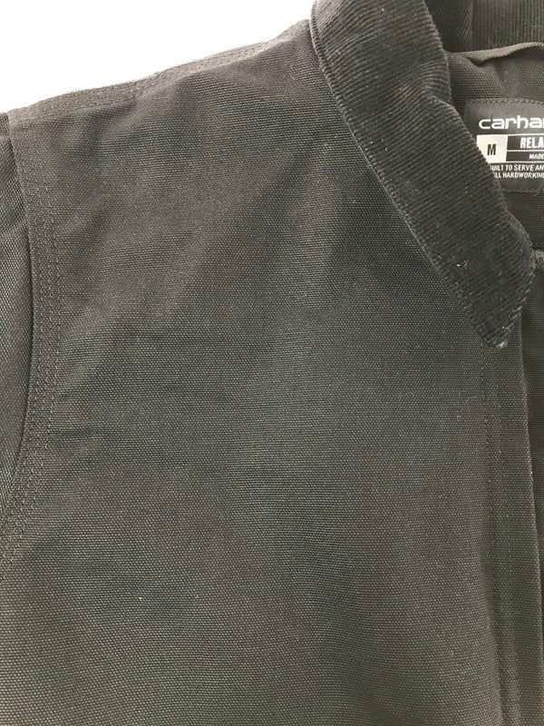 【中古品】【メンズ】 CARHARTT DUCK DETROIT JACKET BLANKET LINED OJ3828-M ダック デトロイト ジャケット アウター 146-260819-rt-18-tag サイズ：M カラー：ブラック 万代Net店