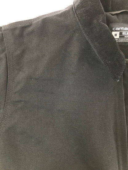 【中古品】【メンズ】 CARHARTT DUCK DETROIT JACKET BLANKET LINED OJ3828-M ダック デトロイト ジャケット アウター 146-260819-rt-18-tag サイズ：M カラー：ブラック 万代Net店