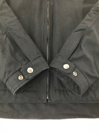 【中古品】【メンズ】 CARHARTT DUCK DETROIT JACKET BLANKET LINED OJ3828-M ダック デトロイト ジャケット アウター 146-260819-rt-18-tag サイズ：M カラー：ブラック 万代Net店