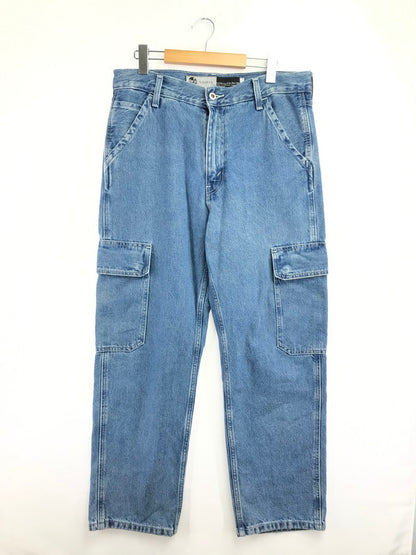【中古品】【メンズ】 LEVI'S リーバイス SILVERTAB LOOSE CARGO DENIM PANTS PC9-A5666-0000 シルバー タブ ルーズ カーゴ デニム パンツ ボトムス 158-260819-rt-26-tag サイズ：W32 L30 カラー：インディゴ 万代Net店