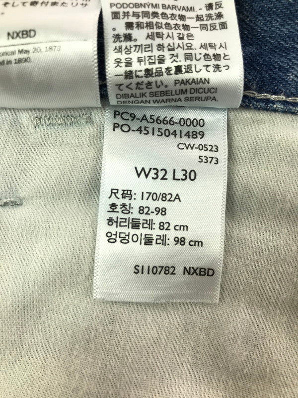 【中古品】【メンズ】 LEVI'S リーバイス SILVERTAB LOOSE CARGO DENIM PANTS PC9-A5666-0000 シルバー タブ ルーズ カーゴ デニム パンツ ボトムス 158-260819-rt-26-tag サイズ：W32 L30 カラー：インディゴ 万代Net店