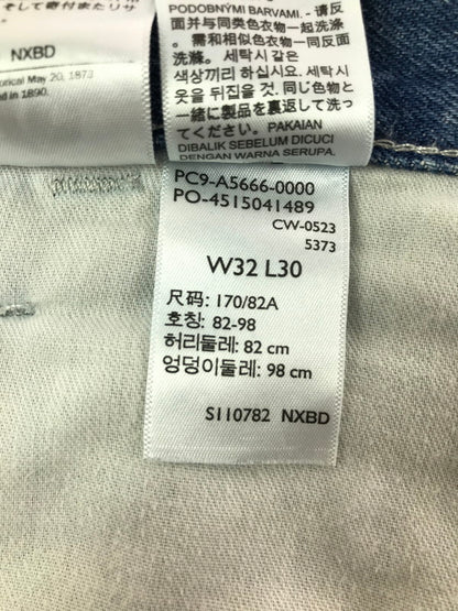 【中古品】【メンズ】 LEVI'S リーバイス SILVERTAB LOOSE CARGO DENIM PANTS PC9-A5666-0000 シルバー タブ ルーズ カーゴ デニム パンツ ボトムス 158-260819-rt-26-tag サイズ：W32 L30 カラー：インディゴ 万代Net店