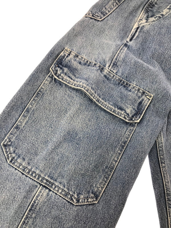 【中古品】【メンズ】 LEVI'S リーバイス SILVERTAB LOOSE CARGO DENIM PANTS PC9-A5666-0000 シルバー タブ ルーズ カーゴ デニム パンツ ボトムス 158-260819-rt-26-tag サイズ：W32 L30 カラー：インディゴ 万代Net店